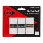 Dunlop U-Sweat Overgrip White 3szt. Dunlop U-Sweat Overgrip White 3szt.