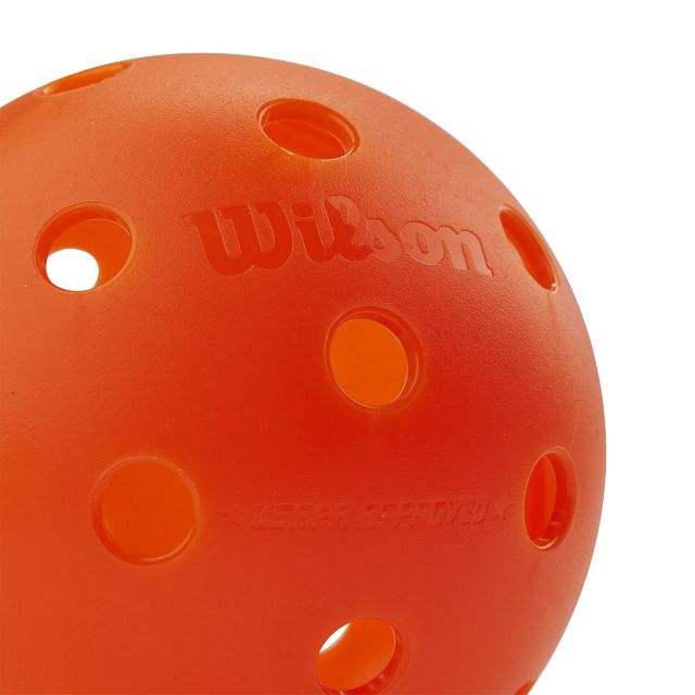 Wilson TRU 32 Pickleball Balls Indoor 3szt. Orange